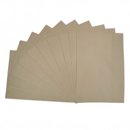 Beige Felt Sheets 100% Polyester A4 23cm x 29.7cm