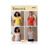Butterick Sewing Pattern B6925 Misses' Semi-Fitted Tops By Palmer/Pletsch