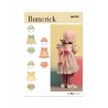 Butterick Sewing Pattern B6935 Babies' Ruffled Top, Nappy Cover Panties and Hat