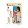 Butterick Sewing Pattern B6936 Toddlers' Overalls and Dress Ruffled Waist