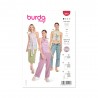 Burda Style Sewing Pattern 5891 Misses' Halter Neck Top In Three Lengths