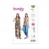 Burda Style Sewing Pattern 5914 Misses' Pull-On Sleeveless Jumpsuit and Top