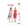 Burda Style Sewing Pattern 5916 Misses' Semi-Fitted Sleeveless Waisted Dress