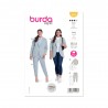 Burda Style Sewing Pattern 5935 Misses' Trouser Suit Jacket And Trousers Formal