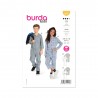 Burda Kids Style Sewing Pattern 9245 Button Fastening Children's Jumpsuit