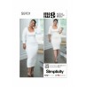 Simplicity Sewing Pattern S9701 Misses' Knit Dress Two Lengths by Mimi G Style