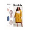Simplicity Sewing Pattern S9717 Misses' Co-ordinate Knit Top, Cardigan and Skirt