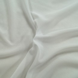 Power Net / Mesh Stretch Fabric Material 162cms Wide Lining Dance Wear White