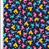 100% Cotton Poplin Fabric Rose & Hubble Tossed Rubber Ducks Spots