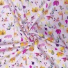 FLASH SALE 100% Cotton Poplin Fabric Colourful Safari Animals Shapes Kids Baby Nursery