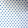 FLASH SALE 100% Cotton Poplin Fabric 12mm Polka Dots Spots