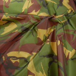 Jungle Camo Ripstop Fabric Army Military Camouflage