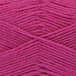 King Cole Big Value Baby 4Ply Wool Yarn 100% Premium Acrylic Weight 100g Fuchsia