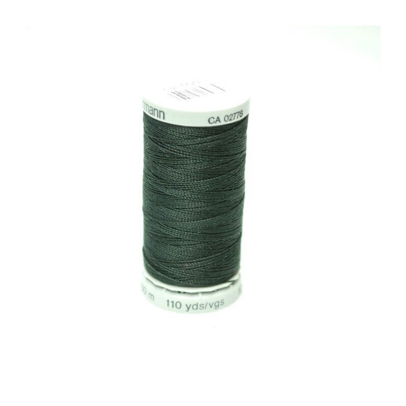 Black Gutermann Polyester Extra Strong Upholstery Sewing Thread 100m