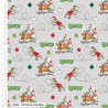 100% Cotton Fabric The Grinch Dr Seuss Christmas Max the Dog Merry Grinchmas