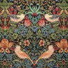 Tapestry Fabric William Morris Strawberry Thief Floral Flower Bird 140cm Wide