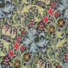 Tapestry Fabric William Morris Golden Lily Floral Flower Damask 140cm Wide