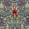 Tapestry Fabric William Morris Snakeshead Floral Flower Damask 140cm Wide