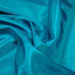 Turquoise Taffeta Fabric Silk & Satin Look Crisp Feel and a Metallic Sheen Prom, Bridal, Wedding Dress