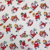 100% Cotton Poplin Fabric Christmas Santa Hip Hop Xmas Festive Seasonal