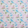 SALE 100% Cotton Fabric by Fabric Freedom Butterflies & Birds Floral