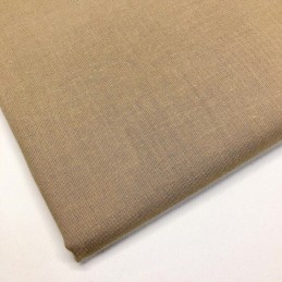 Lifestyle 100% Cotton Fabric Plain Coloured Solid 150cms Wide 135gsm Taupe