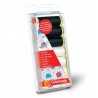 7 x 100m Gutermann Polyester Sew-All Sewing Thread Black & White Set