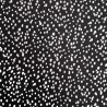 100% Viscose Fabric Dressmaking Printed Mottled Spots Dalmatian Print 140cm Wide