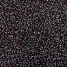 100% Viscose Fabric Dressmaking Printed Abstract Feather Sprinkles 140cm Wide
