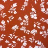 100% Viscose Fabric Dressmaking Printed Silhouette Floral Union Road 140cm Wide