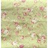 (REMNANT) 100% Cotton Fabric Rose & Hubble Floral 130cm x 112cm