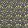 William Morris Strawberry Thief Cotton Panama Digital Fabric Floral Upholstery