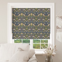 William Morris Strawberry Thief WMP013 Navy