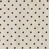 SALE Cotton Canvas Fabric Polka Dots Spot Upholstery Cushion