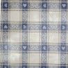 SALE Vinyl PVC Tablecloth Fabric Heart Tartan Bow Valentines Cute Love 140cm Wide