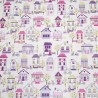 100% Cotton Fabric Lifestyle Home Sweet Home Village 140cm Wide
