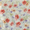 SALE Vinyl PVC Tablecloth Fabric Poppy Floral Flower Anderson Lane 140cm Wide