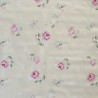 SALE Vinyl PVC Tablecloth Fabric Rose Floral Flower Jacobean Road 140cm Wide