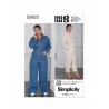 Simplicity Sewing Pattern S9822 Misses' Long Sleeved Jumpsuits by Mimi G Style