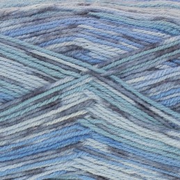 King Cole Zig Zag 4 Ply 4816 Bluebell