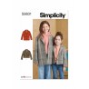 Simplicity Sewing Pattern S9831 Children's and Girls' Jacket in Two Lengths