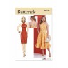Butterick Sewing Pattern B6942 Misses' Halter-Style Interfaced Bodice Dresses