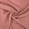 Double Gauze Fabric 100% Cotton Muslin Lightweight Dressmaking 132cm Wide