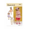 Butterick Sewing Pattern B6951 Toddlers' Dress, Tops, Shorts, Trousers, Kerchief