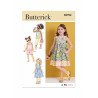 Butterick Sewing Pattern B6952 Children's Dresses, Tops, Shorts and Trousers