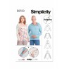 Simplicity Sewing Pattern S9723 Unisex Dual Port Access Chemo Top and Hoodie