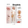 Simplicity Sewing Pattern S9724 Fleece Lined Crutch Pads, Bag and Toe Cover