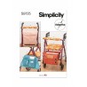 Simplicity Sewing Pattern S9725 Wheeled Walker Covers, Bags, and Accessories