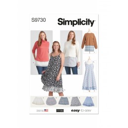 Simplicity Pattern 8561 Misses' Women's Leggings Size AA (XS S M L