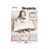 Simplicity Sewing Pattern S9732 Plush Pig, Bunny, Lamb, Hedgehog Pillow Cases